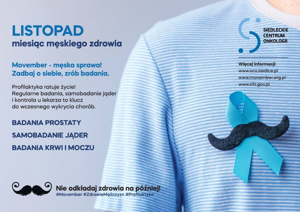 Profilaktyka męska w listopadzie.